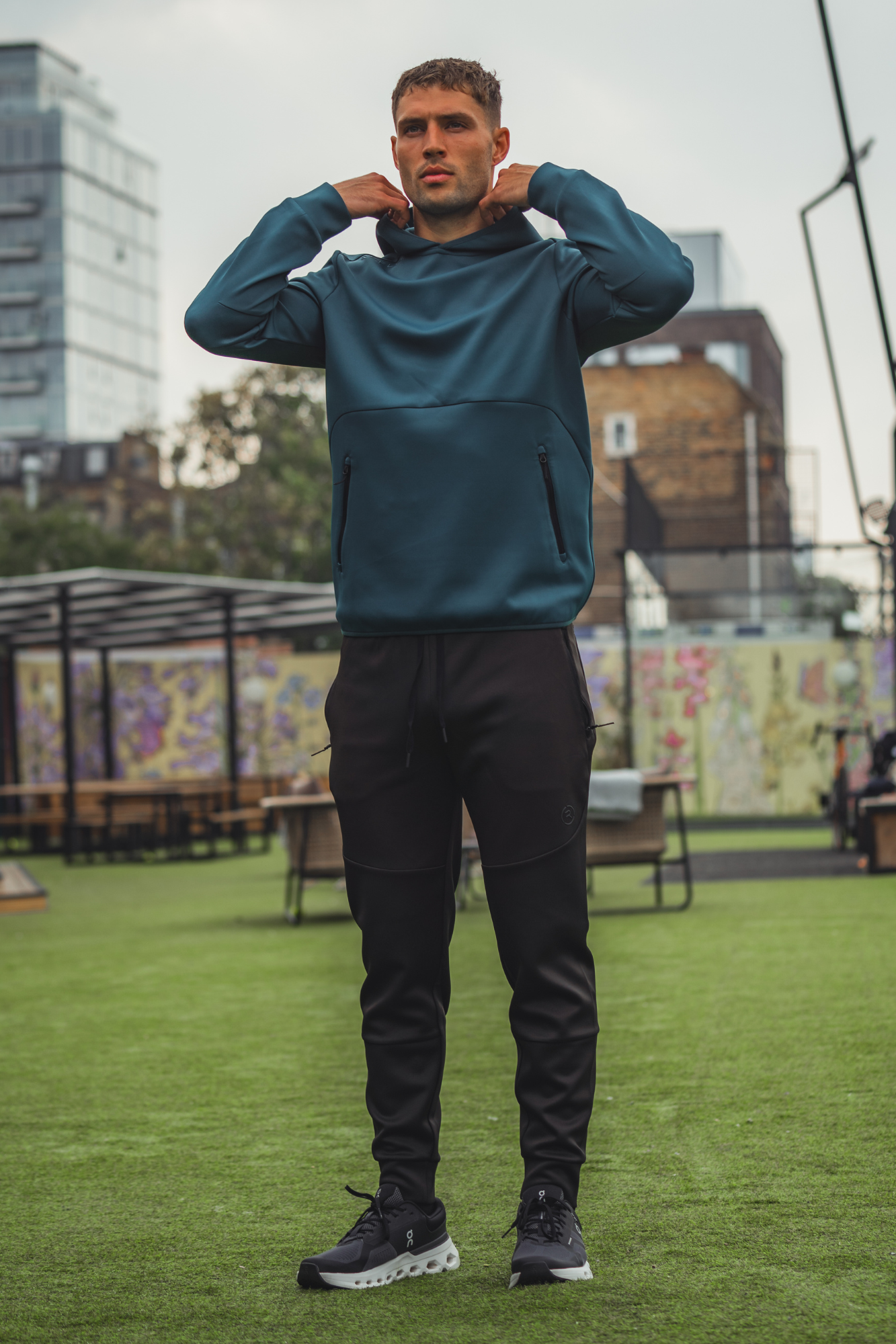 Aldan Joggers Black - Reflo
