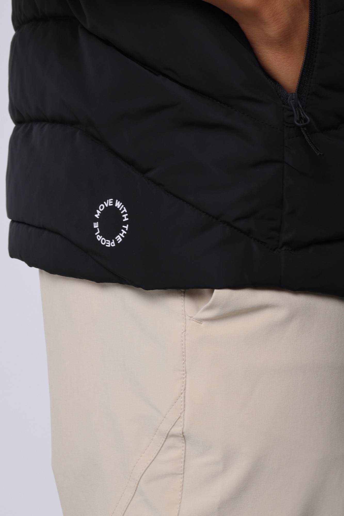 Flint Reversible Gilet Black/True Navy - Reflo