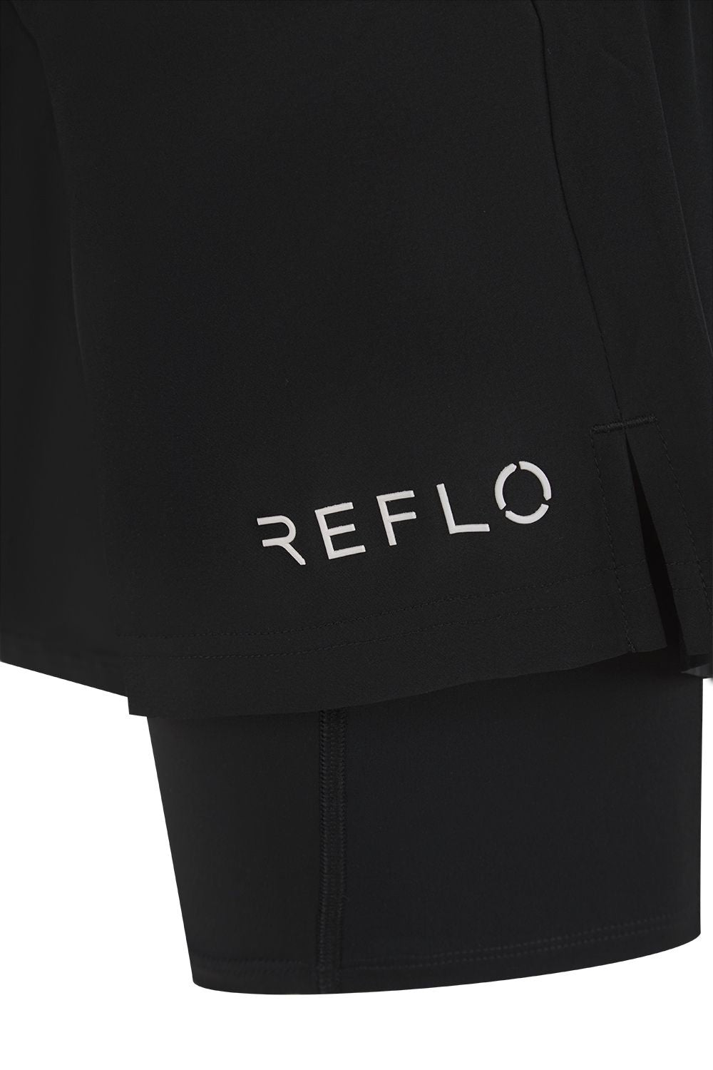 Desna 2-in-1 Shorts Black - Reflo