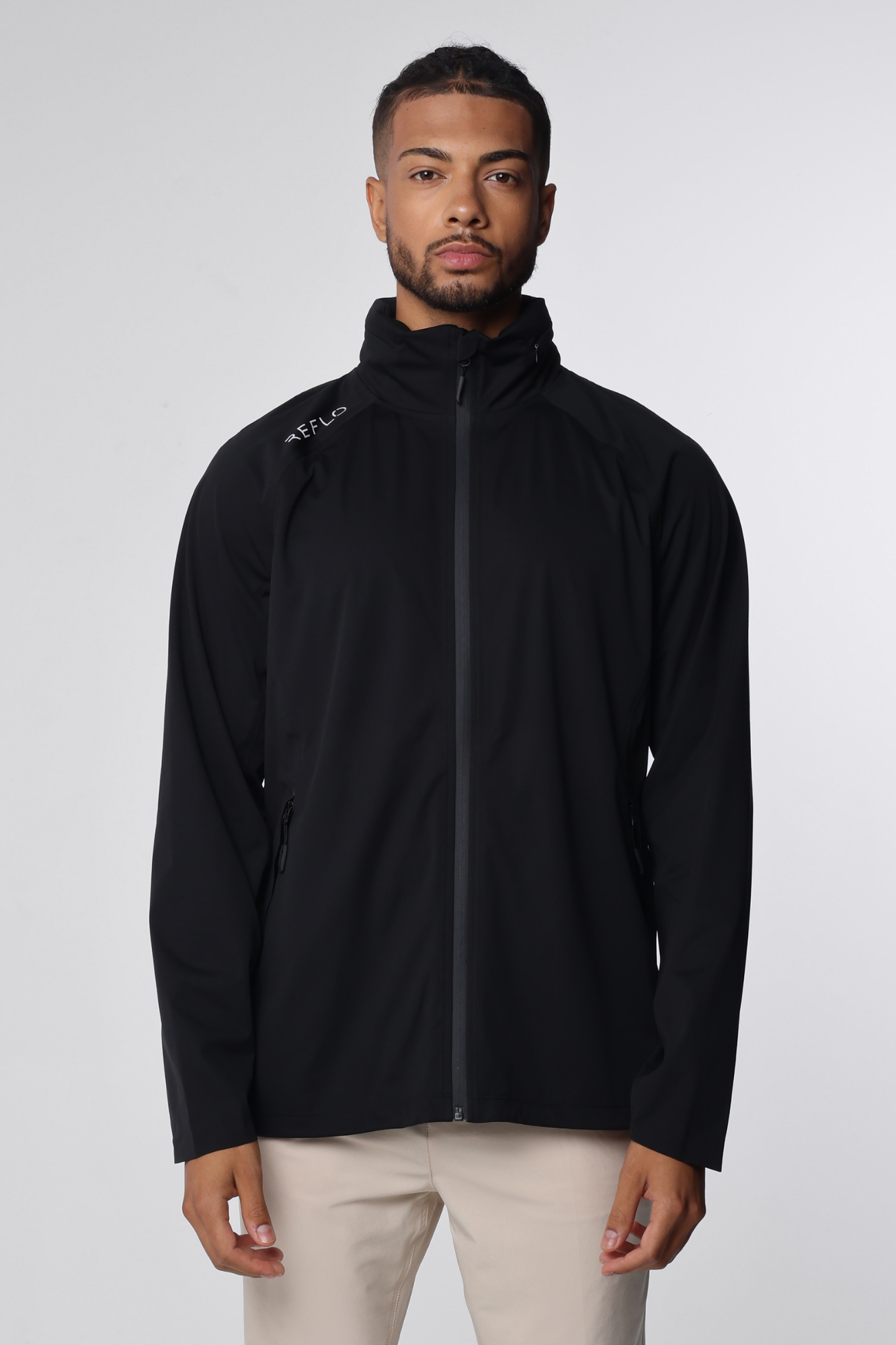 Evelix Waterproof Jacket Black - Reflo