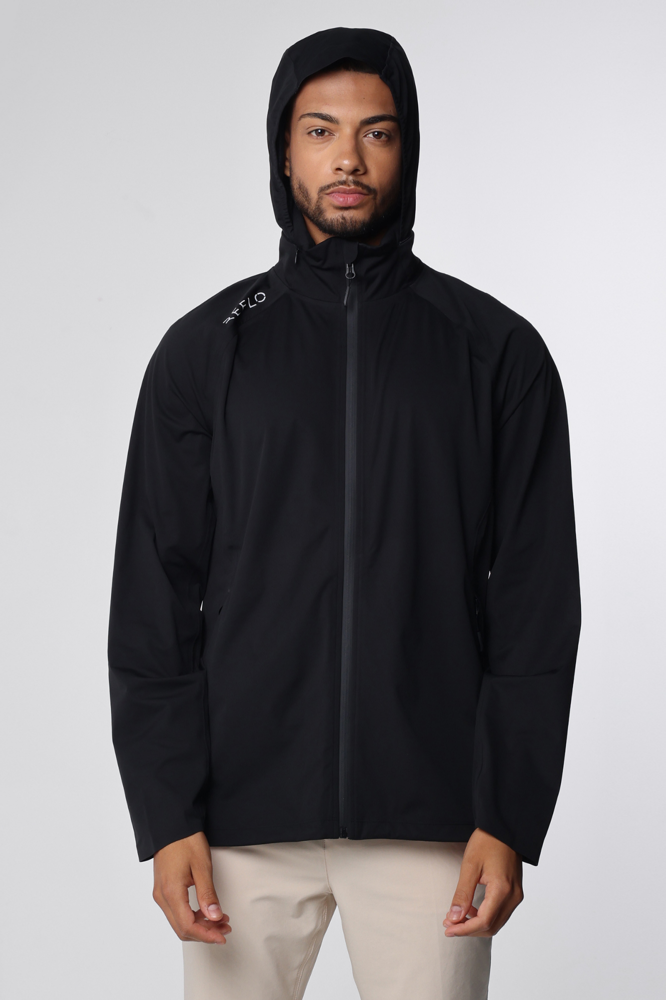 Evelix Waterproof Jacket Black - Reflo