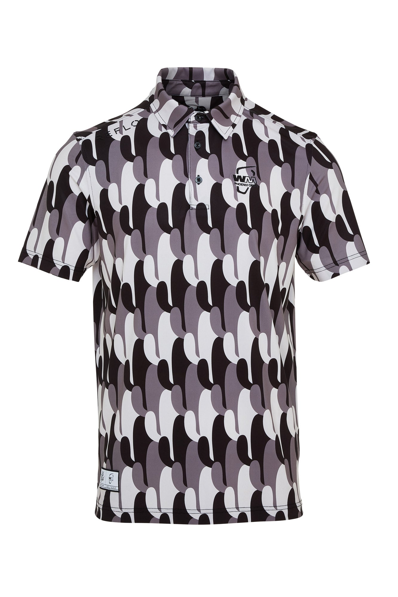 Spikey Polo Black / Grey (WMPO) - Reflo