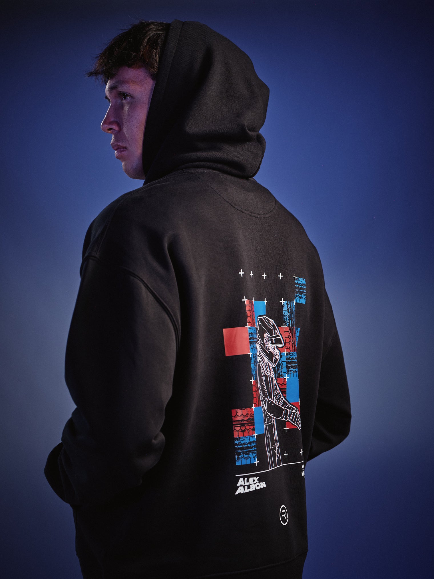 Atlassian Williams Racing Alex Albon Driver Hoodie - Season 12 Reflo