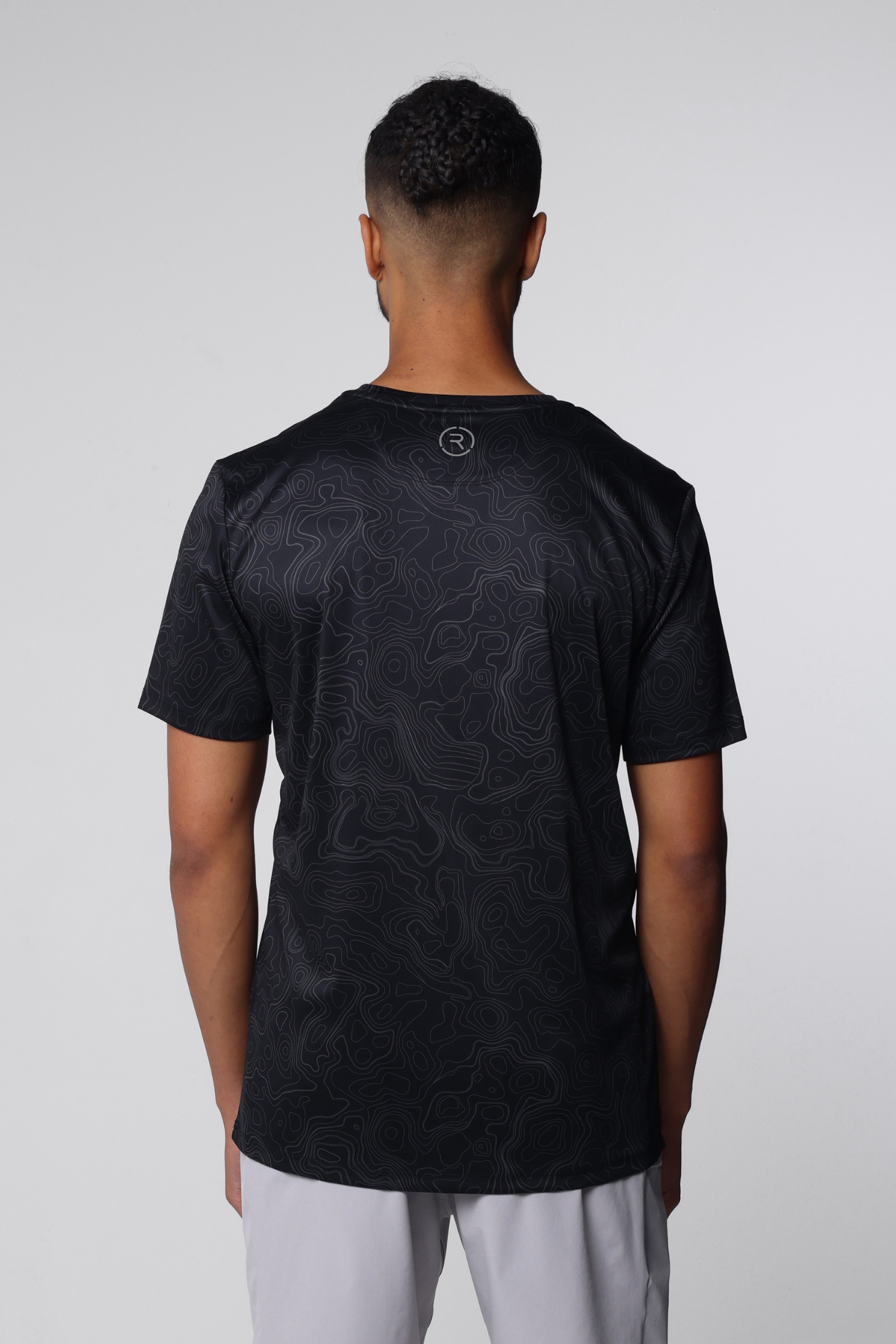 Moana Shirt Black Contour - Reflo