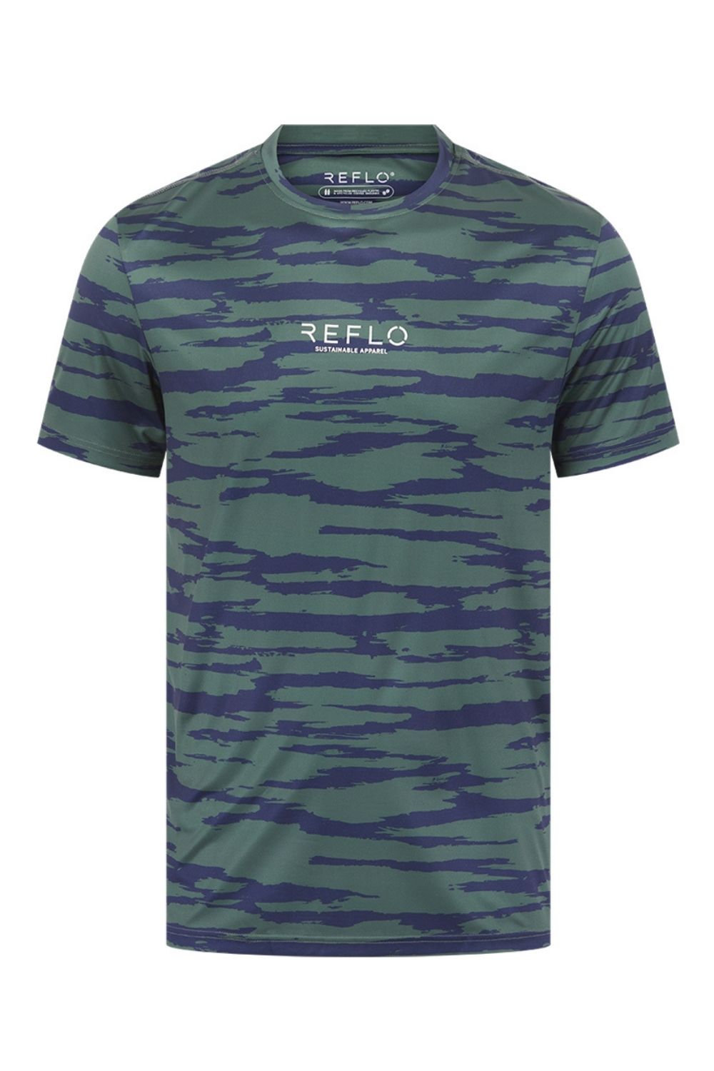 Moana Shirt Dark Forest/Medieval Blue - Reflo Active