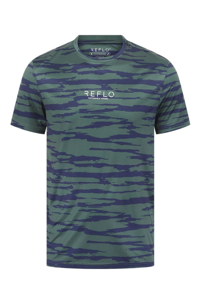 Moana Shirt Dark Forest/Medieval Blue - Reflo Active