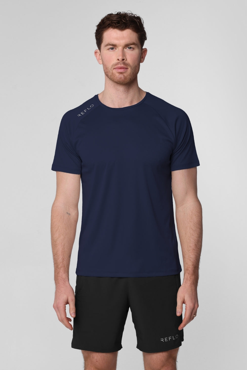Aras T Shirt True Navy - Reflo