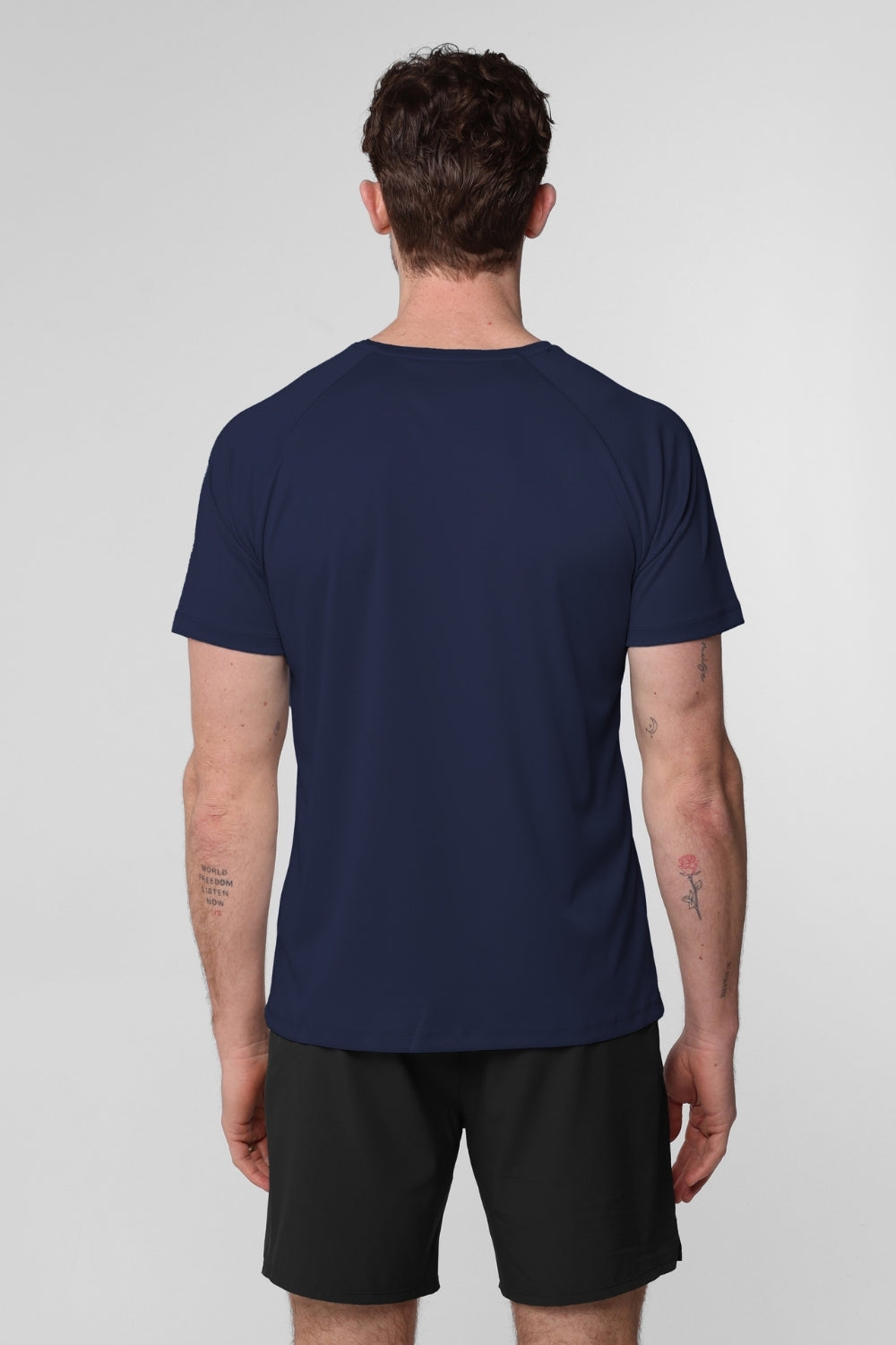 Aras T Shirt True Navy - Reflo