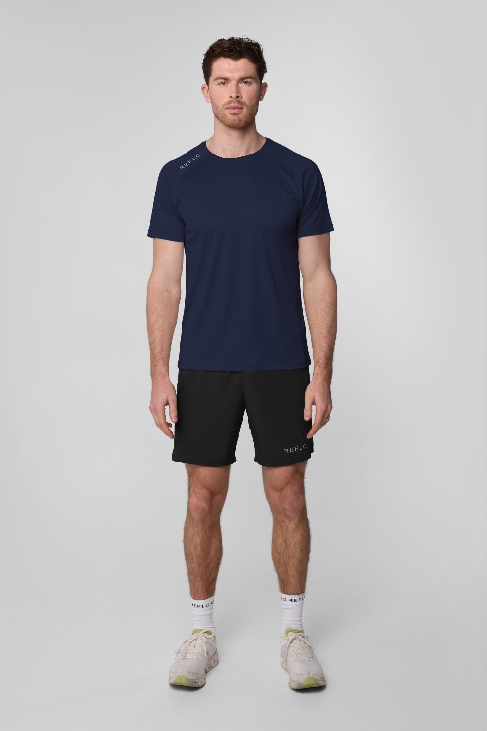 Aras T Shirt True Navy - Reflo
