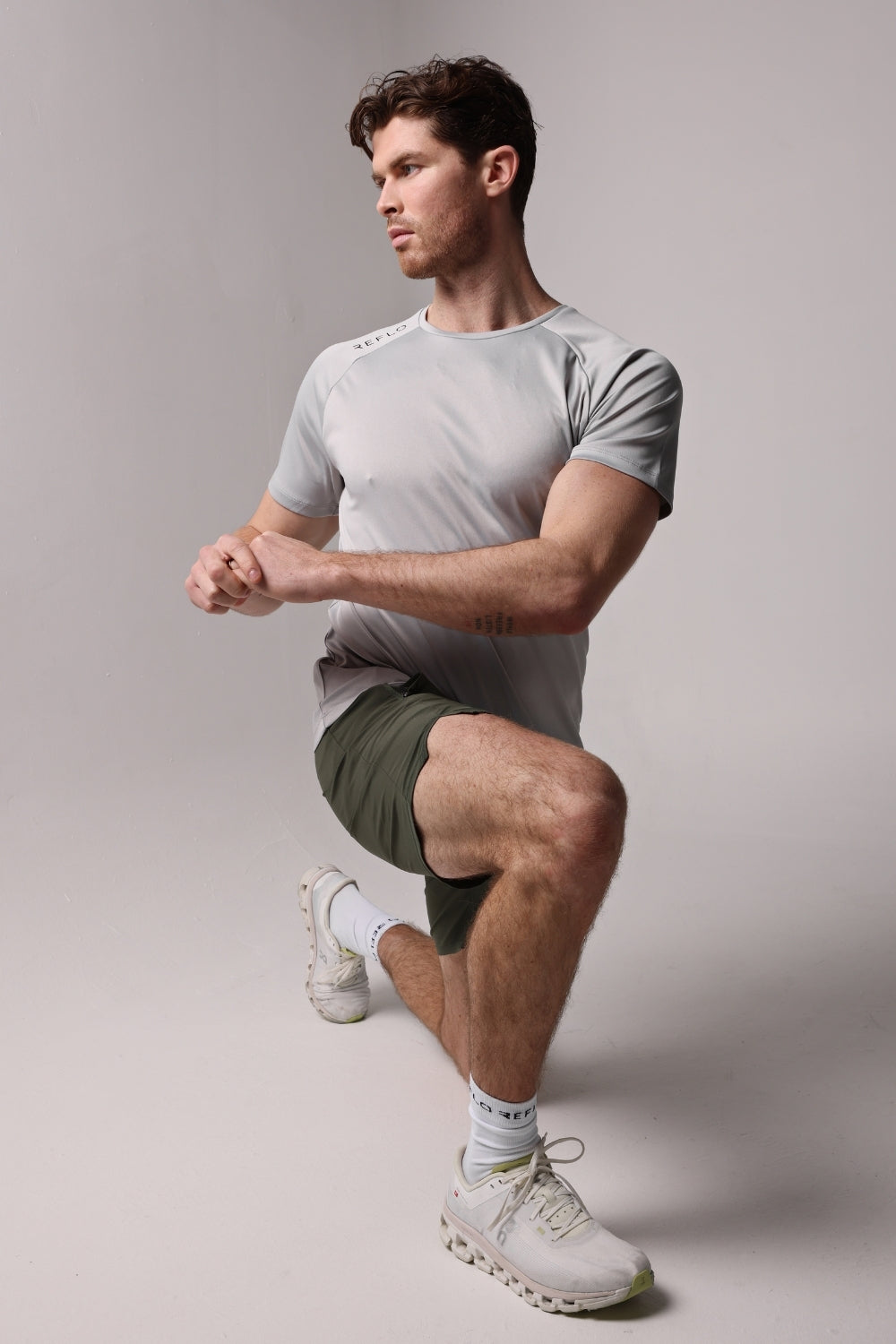 Aras T Shirt Rock Grey - Reflo