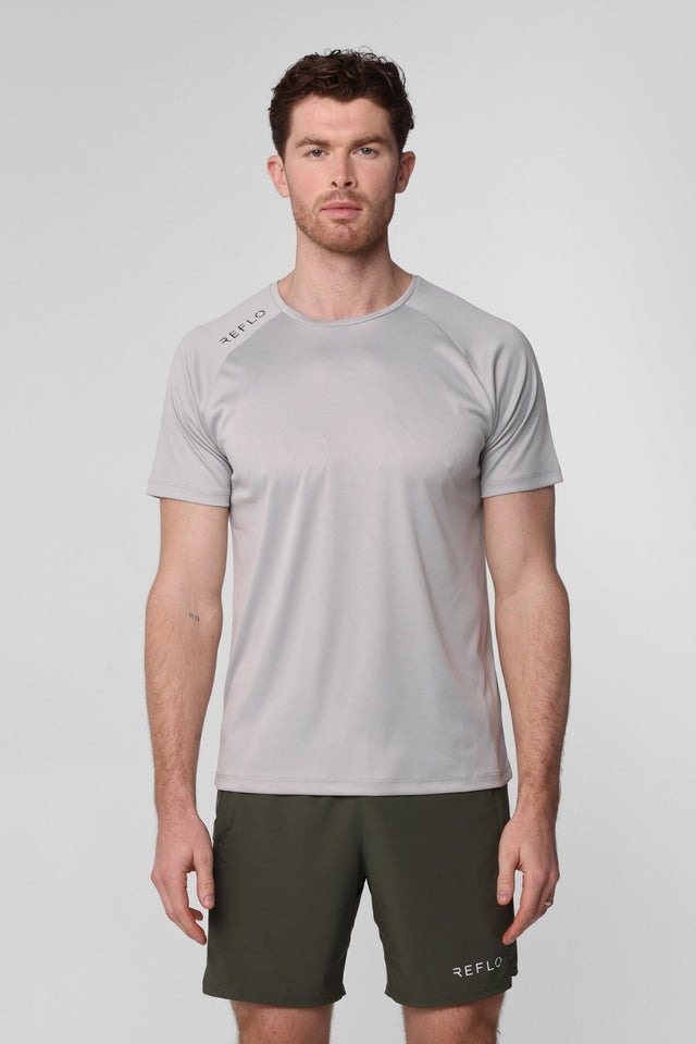 Aras T Shirt Rock Grey - Reflo