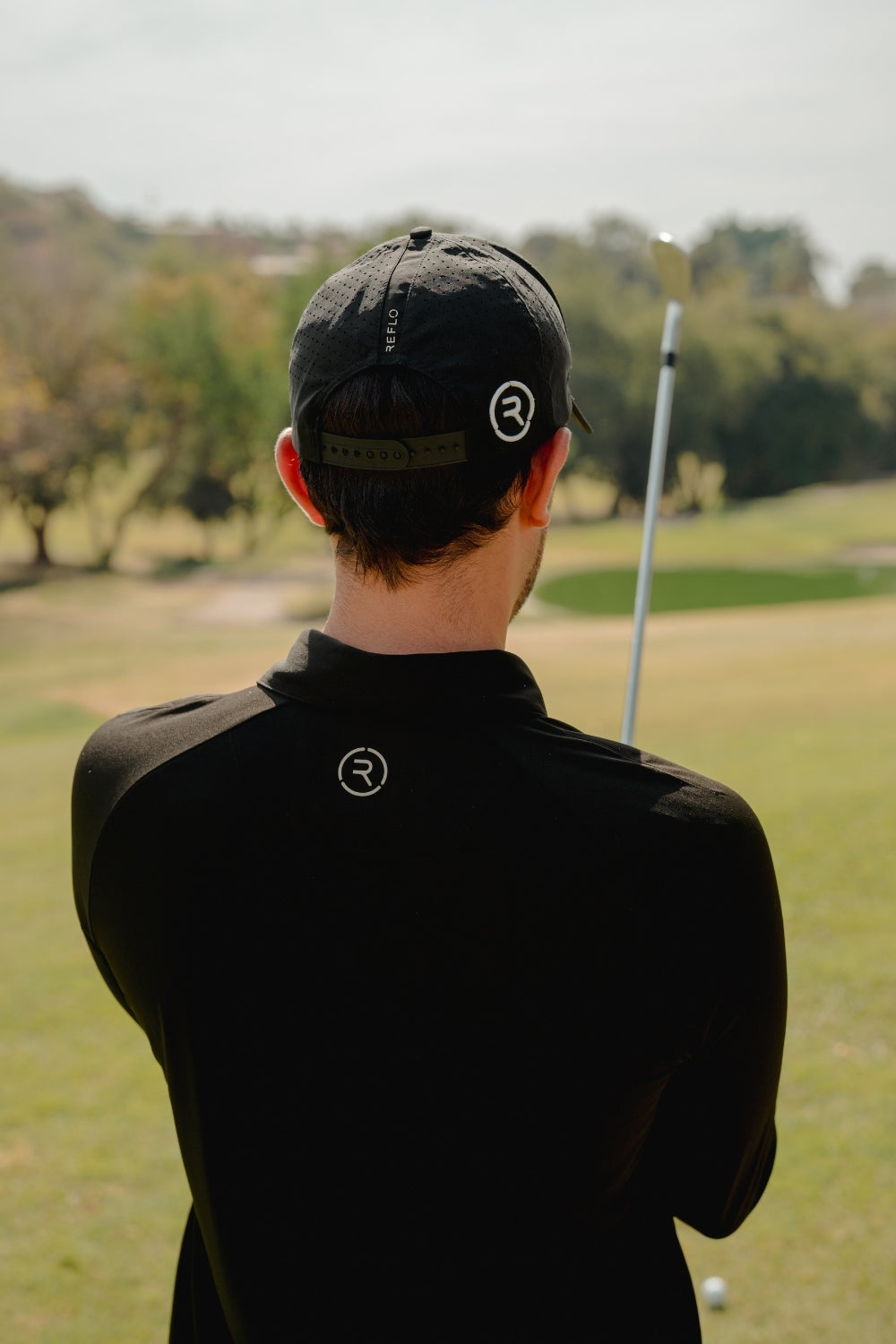 Bannock L/S Polo Black - Reflo