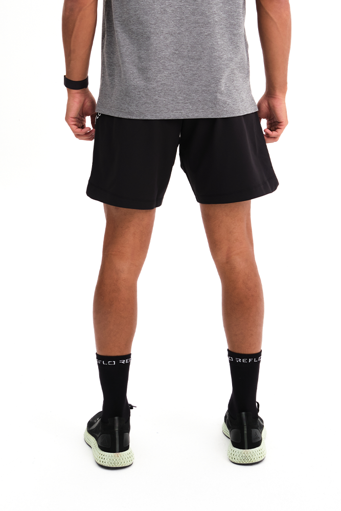 Biscay Shorts Black Reflo Athleisure