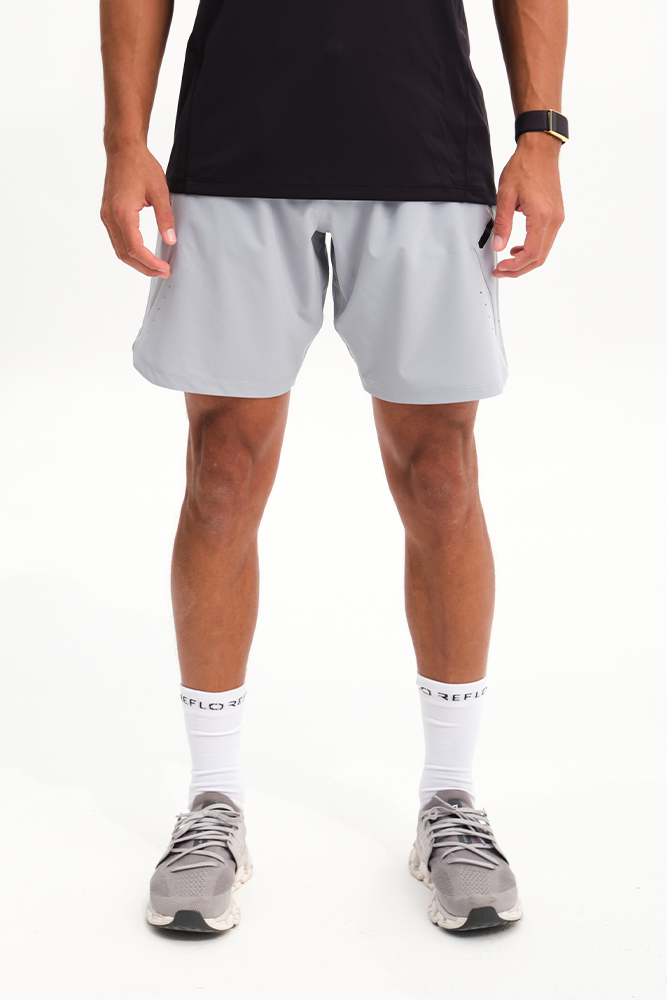 Biscay Shorts Grey Reflo Athleisure
