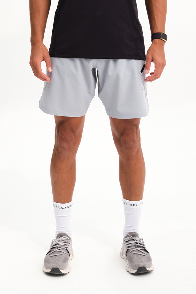 Biscay Shorts Grey Reflo Athleisure
