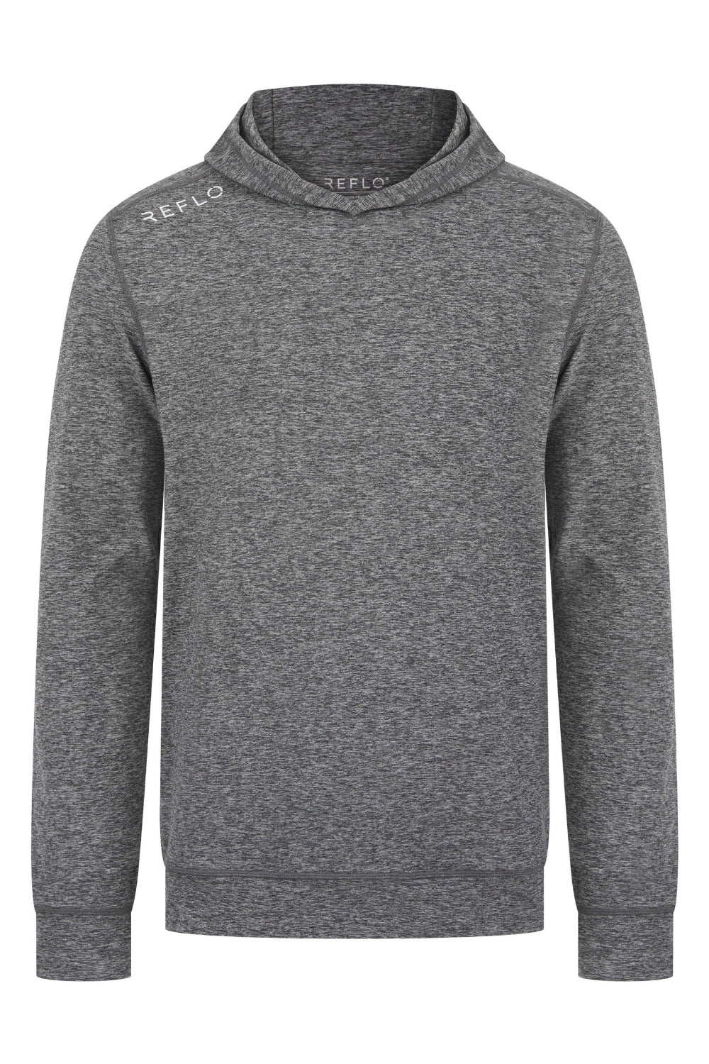 Clyde Hoodie Caviar Marl - Reflo