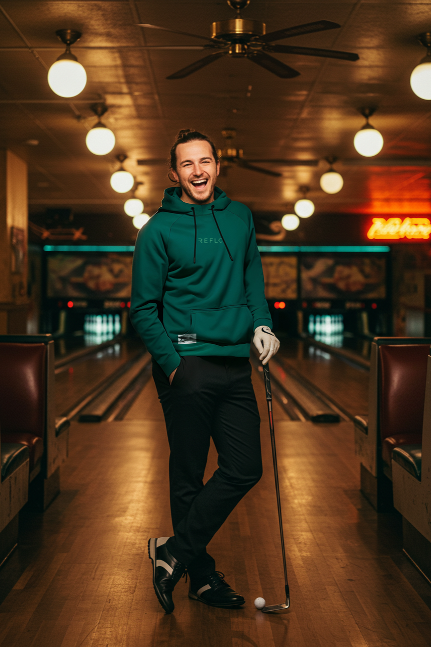 Sweeper Hoodie Green (WMPO) - Reflo