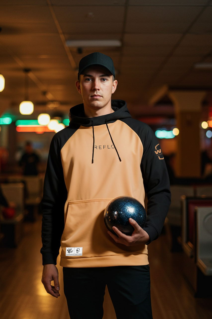 Sweeper Hoodie Coral / Black (WMPO) - Reflo