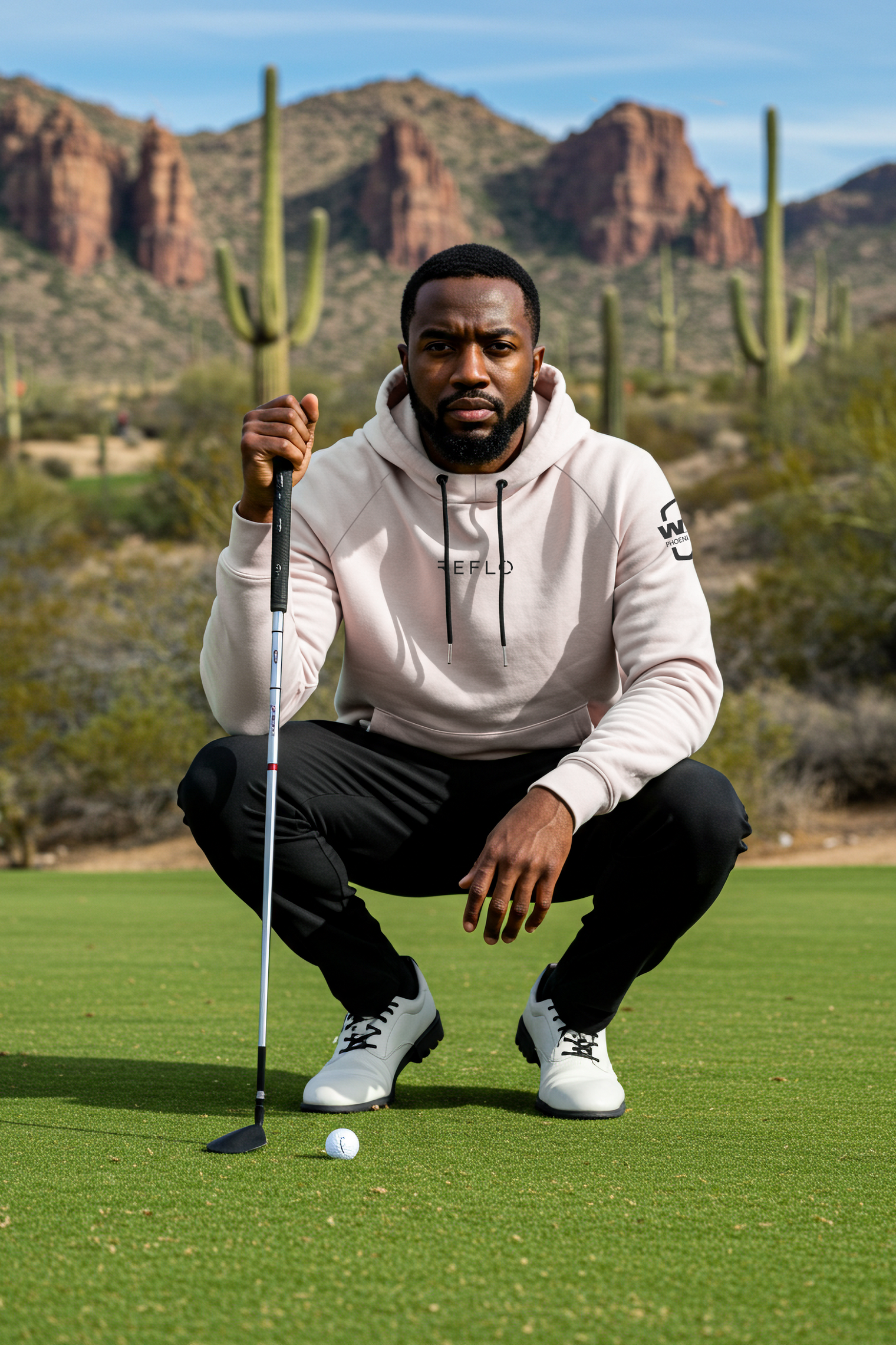 Sweeper Hoodie Off White (WMPO) - Reflo