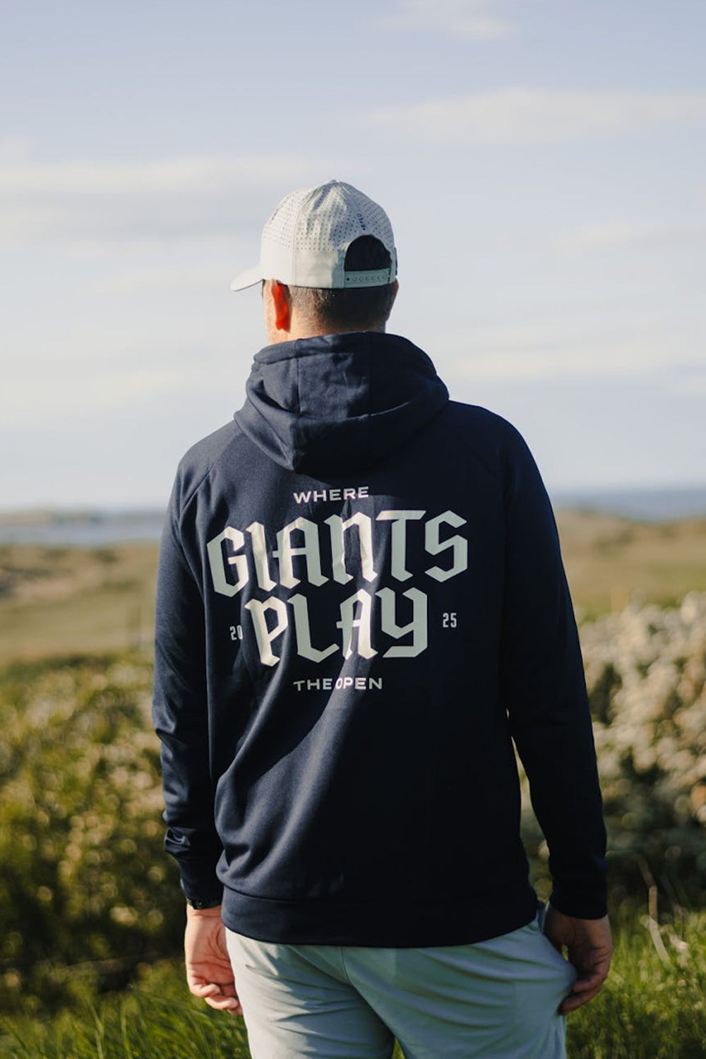 The Open Finn Hoodie Navy Reflo Athleisure