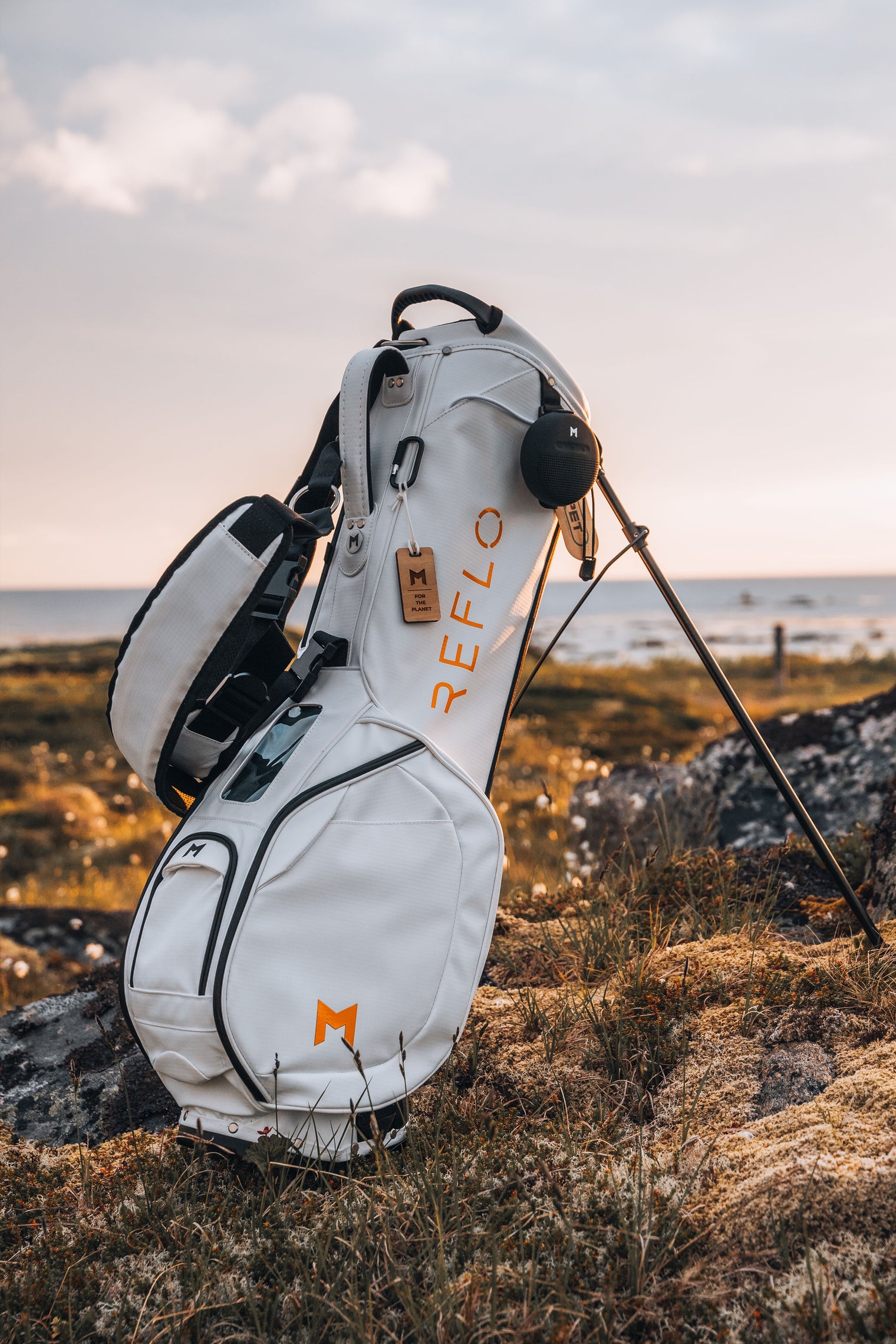 Lofoten MNML Golf Bag White - Reflo