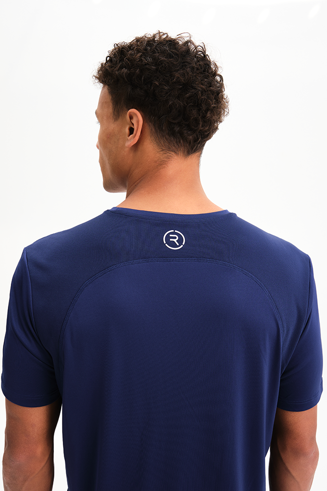 Hudson T Shirt Navy Reflo Athleisure