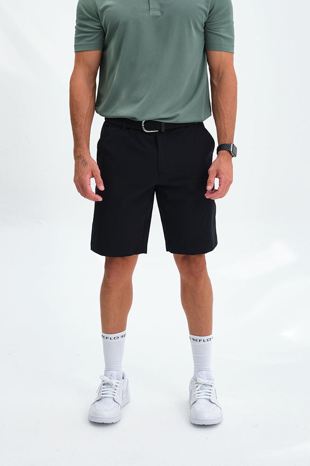Icarian Chino Shorts Black - Reflo