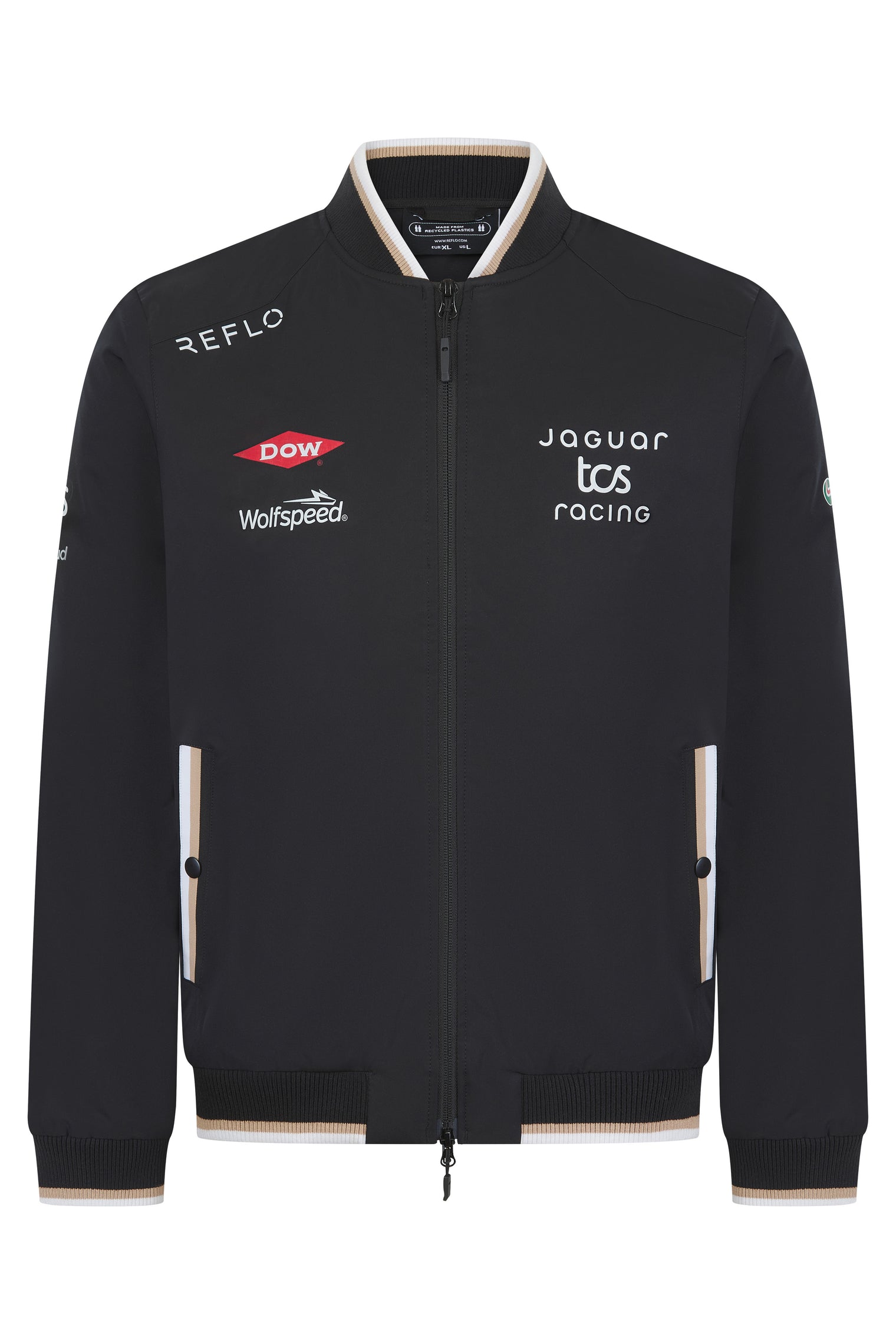 Jaguar TCS Racing Mens Bomber Jacket - Reflo