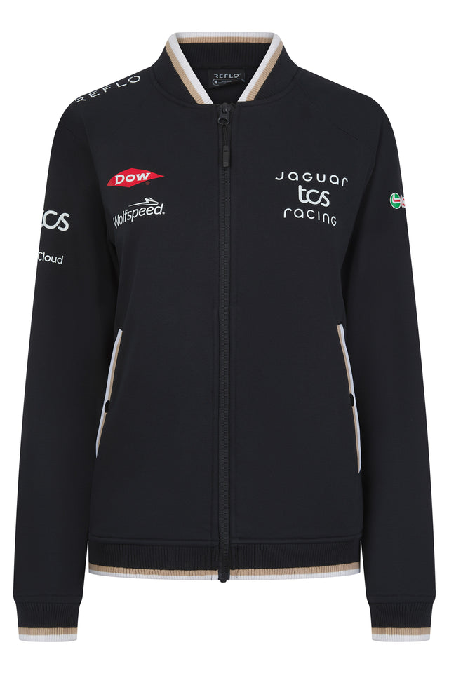 Jaguar TCS Racing Womens Zip Through Jumper - Reflo