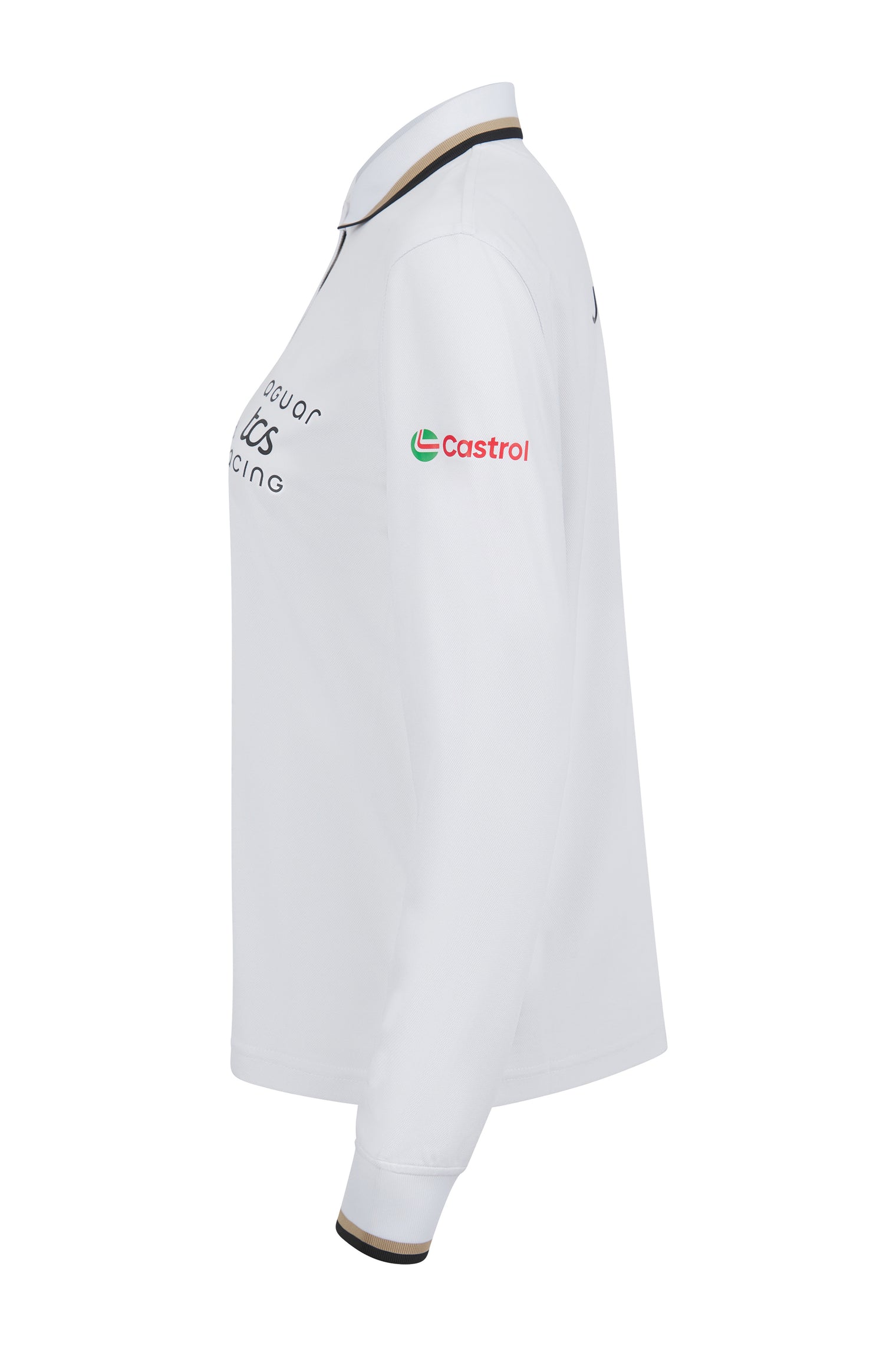 Jaguar TCS Racing Womens Long Sleeve Polo - Reflo