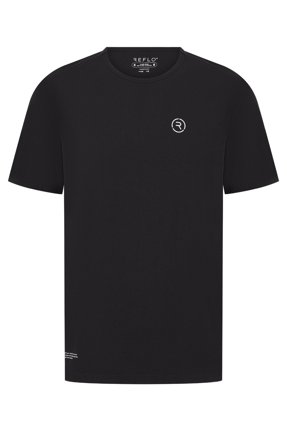 Leithen T-Shirt Black - Reflo