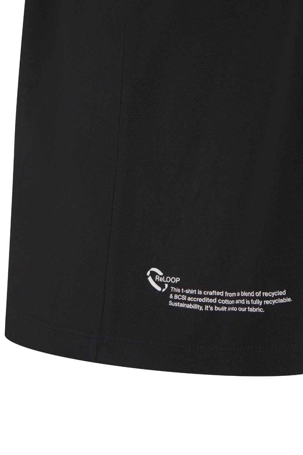 Leithen T-Shirt Black - Reflo