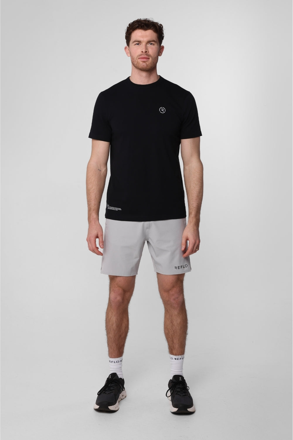 Leithen T-Shirt Black - Reflo