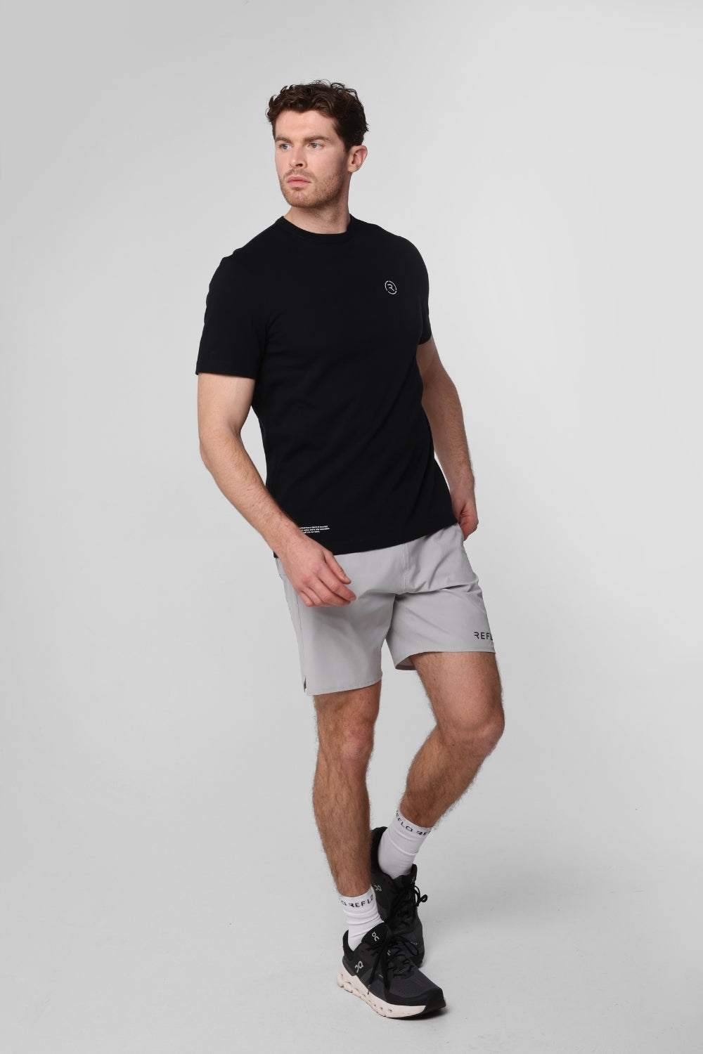 Leithen T-Shirt Black - Reflo