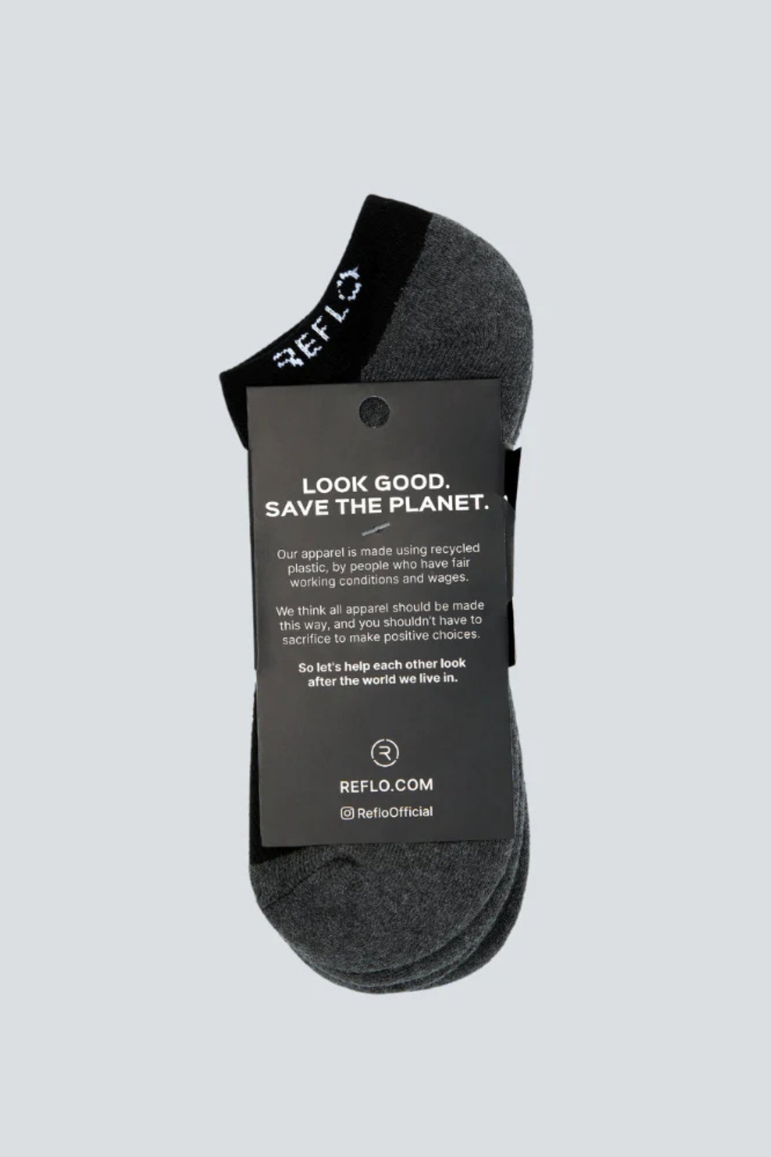 Lugano Trainer Sock Reflo Athleisure
