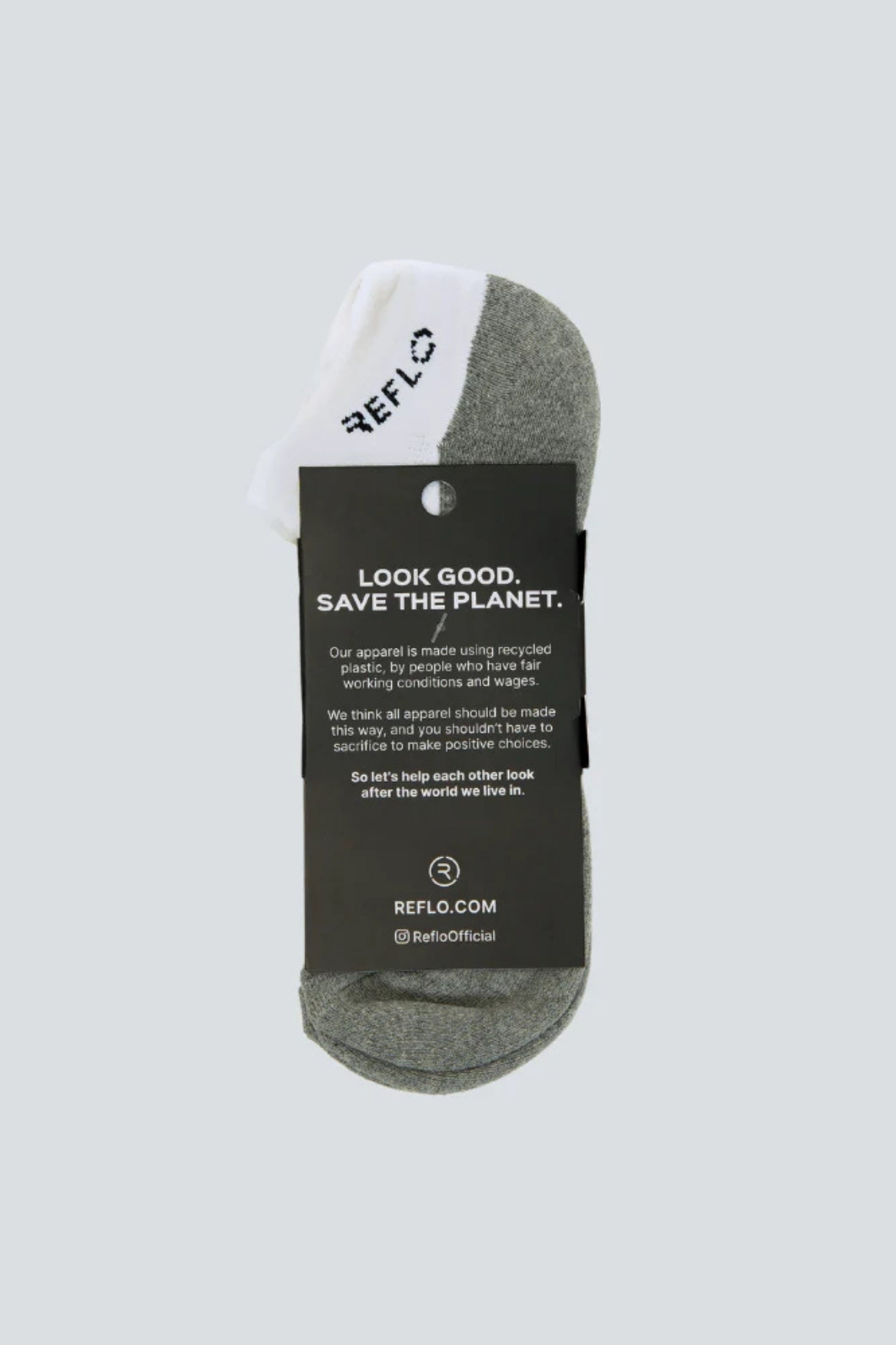 Lugano Trainer Sock Reflo Athleisure