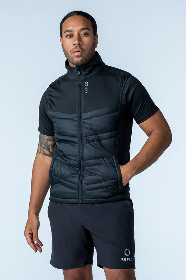 Neckar Gilet Black - Reflo