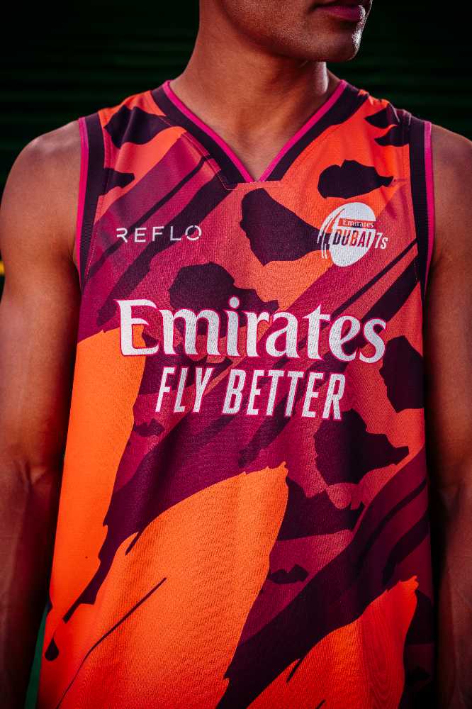 Emirates Dubai 7s 2025 Basketball Singlet Reflo
