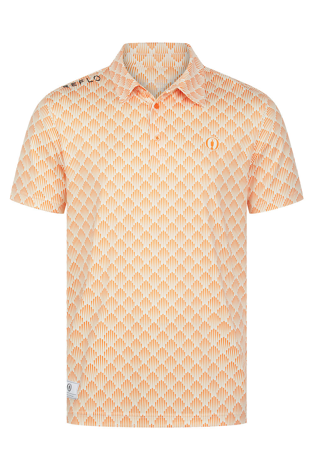 The Open Causeway Polo Orange Reflo Athleisure
