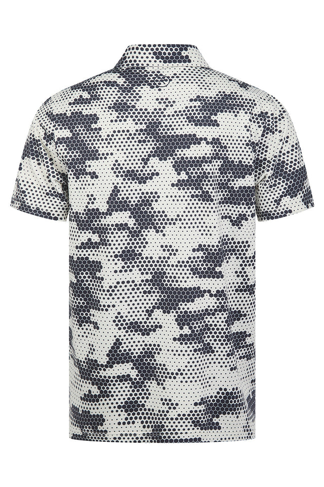 The Open Himalayas Polo White/Navy Reflo Athleisure