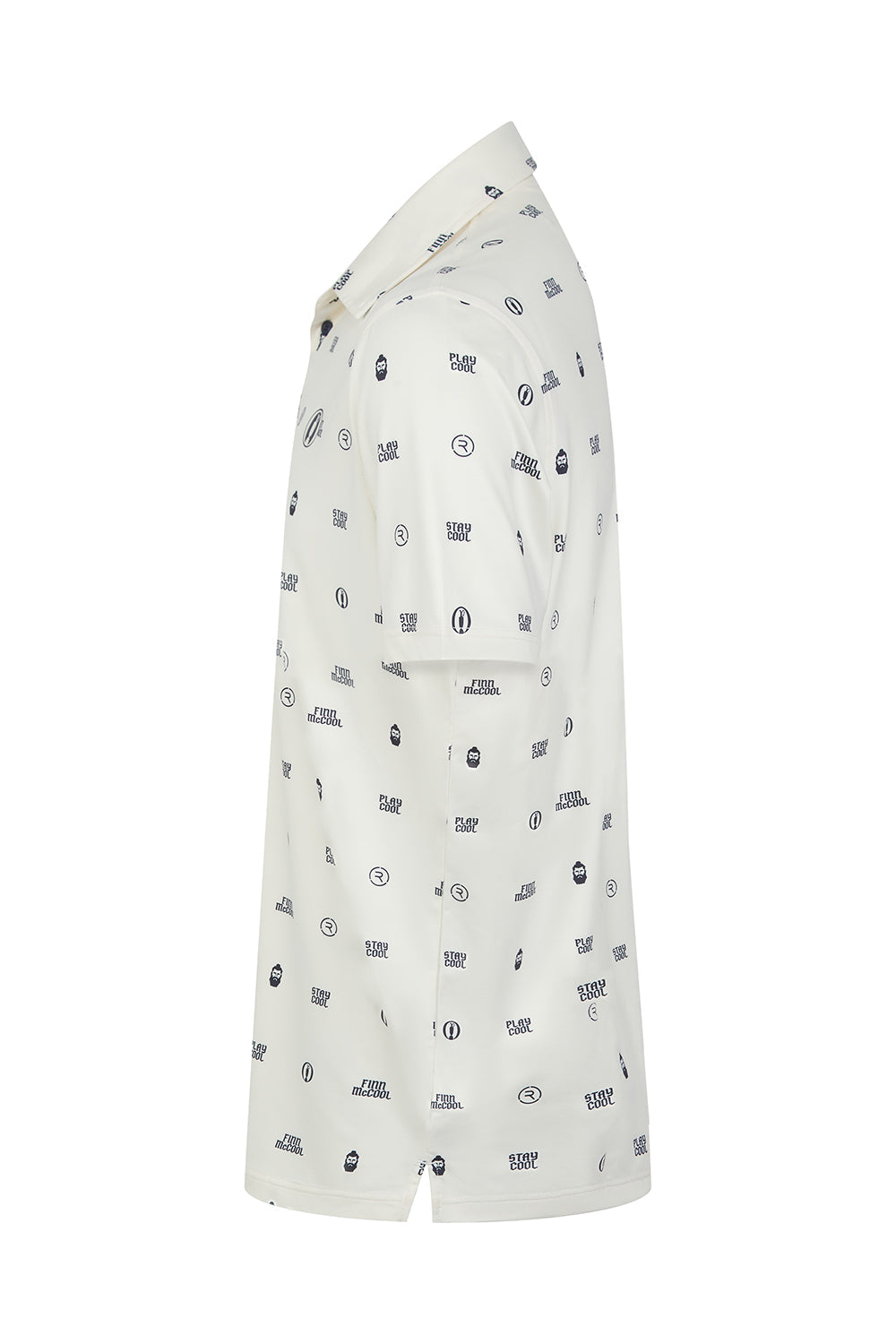 The Open Icon Polo White Reflo Athleisure