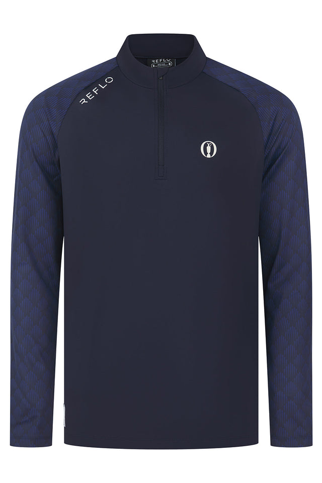 The Open Skerries 1/2 Zip Midlayer Reflo Athleisure