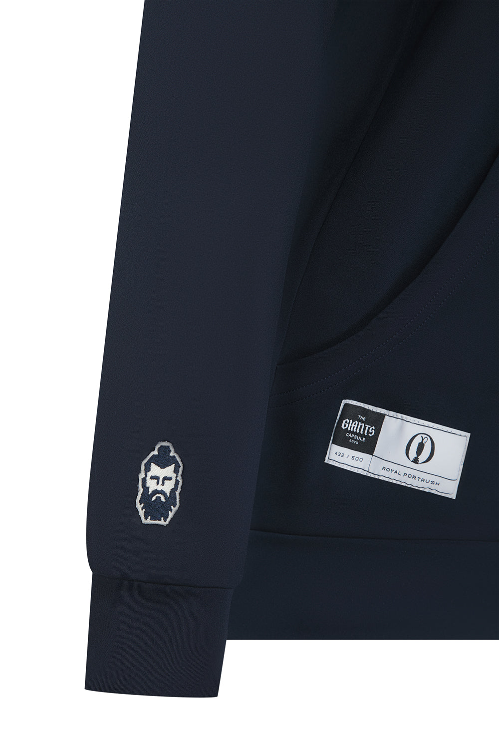 The Open Finn Hoodie Navy Reflo Athleisure