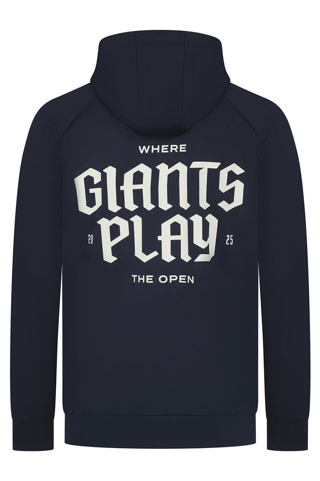 The Open Finn Hoodie Navy Reflo Athleisure