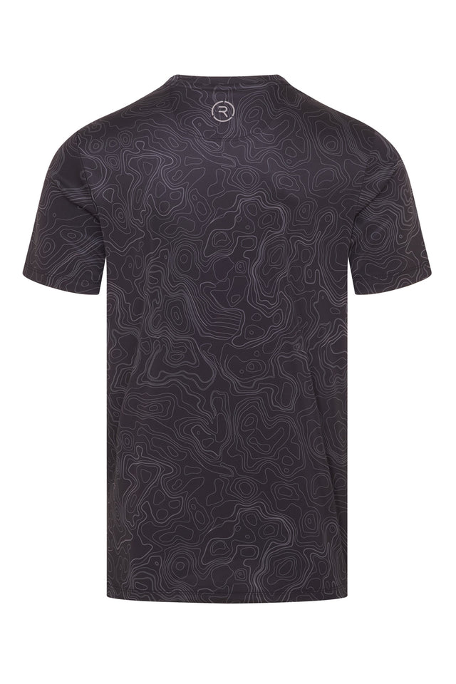 Moana Shirt Black Contour - Reflo