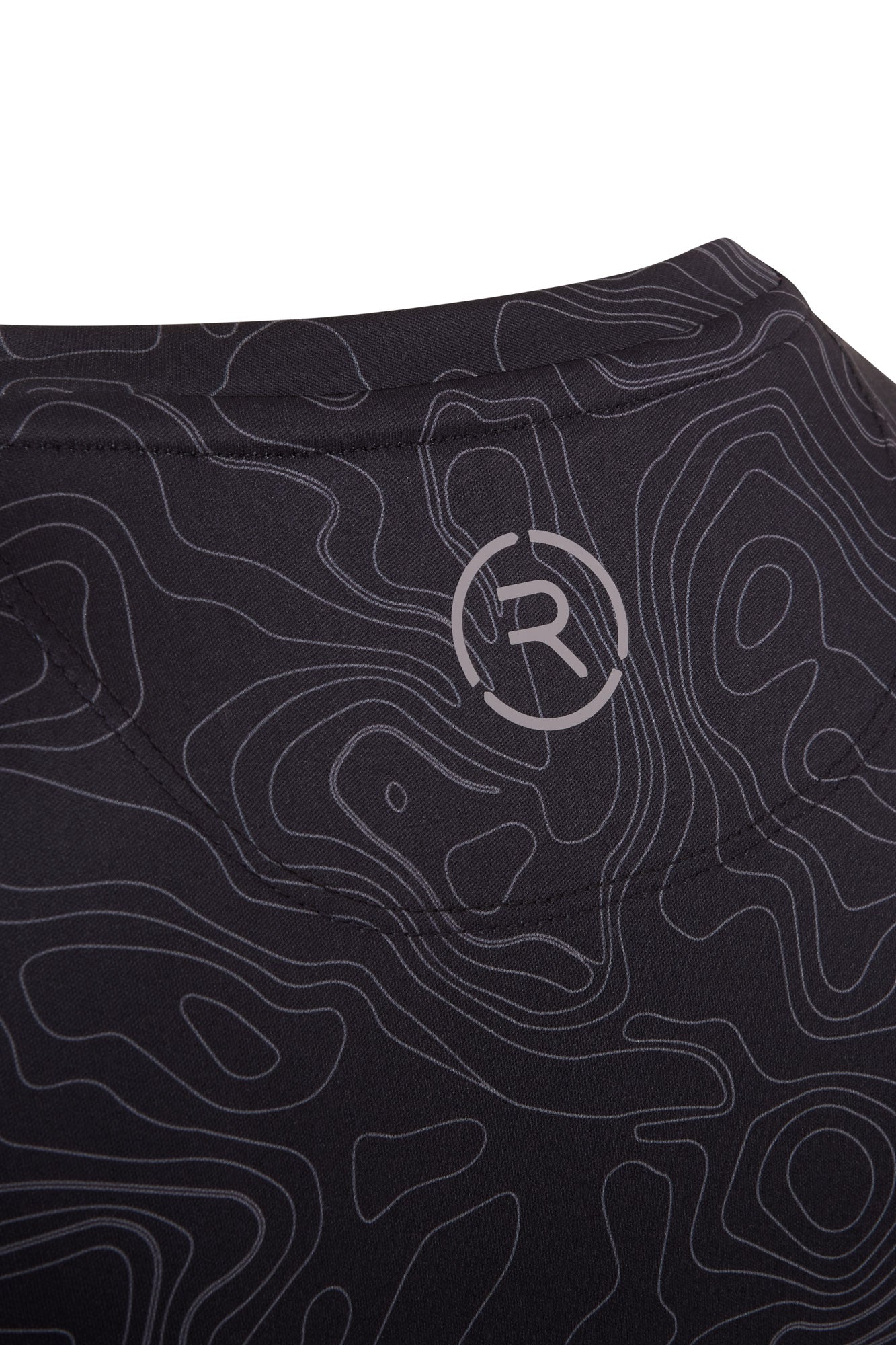 Moana Shirt Black Contour - Reflo