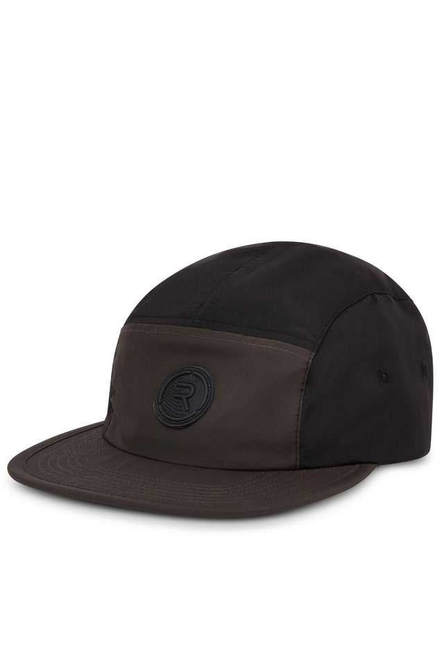 Pike 5-Panel Cap Black - Reflo