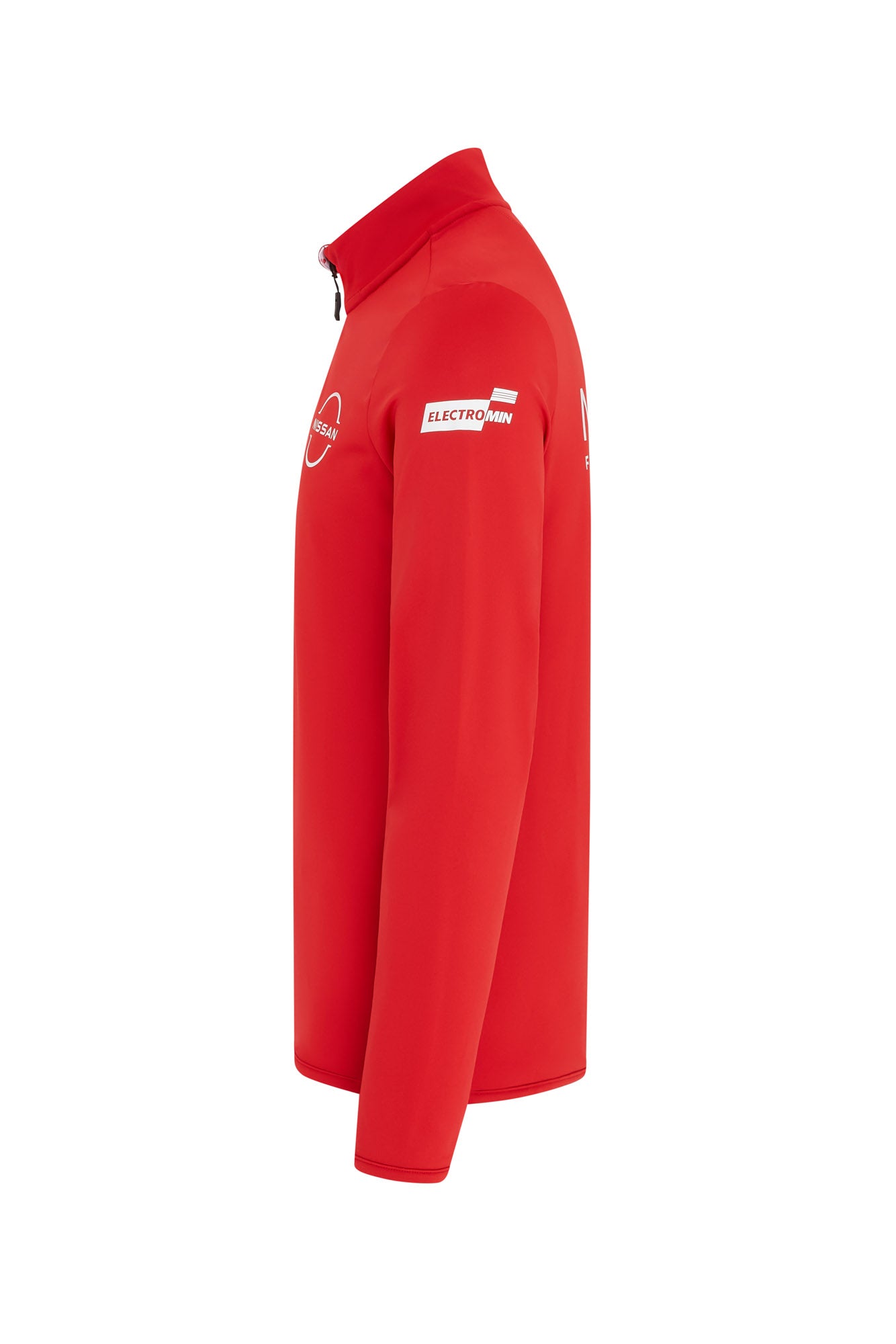 Nissan Formula E Replica 1/4 Zip Midlayer - Red Reflo