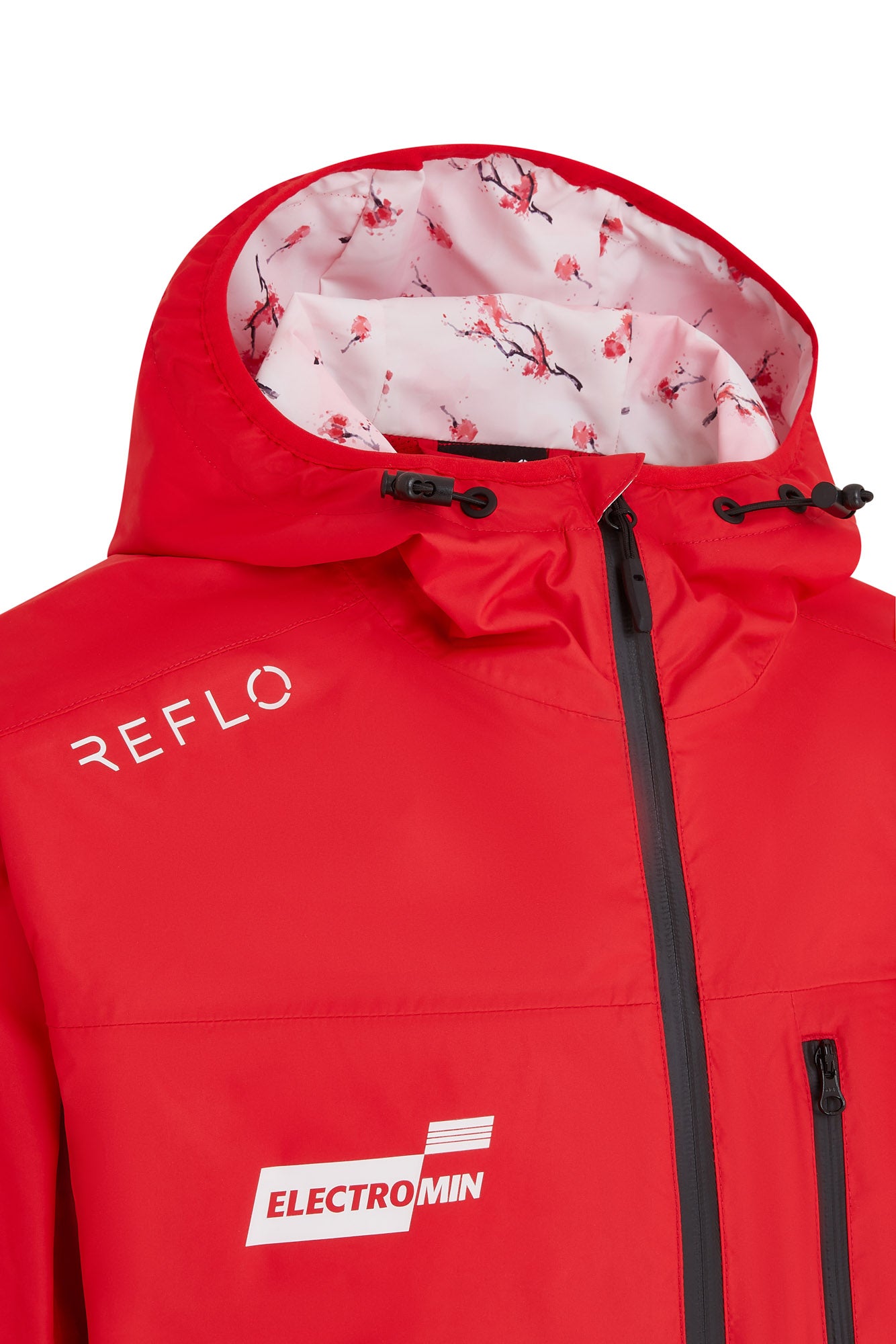 Nissan Formula E Rain Jacket - Red Reflo