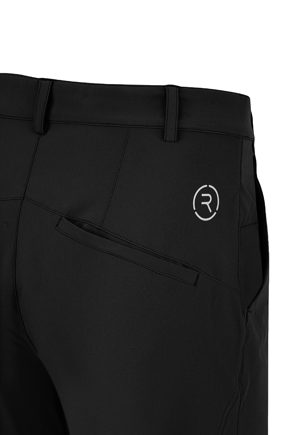 Sidra Chino Trousers Black Reflo Athleisure